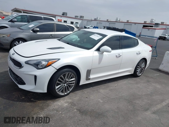 2018 Kia Stinger with VIN KNAE15LA8J6031125, listed as a IAAI auction lot 41928665 with 82,003 mi miles. Bid and sale history available at carsss.com. Image 14.