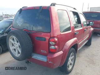 2005 Jeep Liberty Limited with VIN 1J4GK58K15W686107, listed as a IAAI auction lot 42015682 with 153,494 mi miles. Bid and sale history available at carsss.com. Image 4.