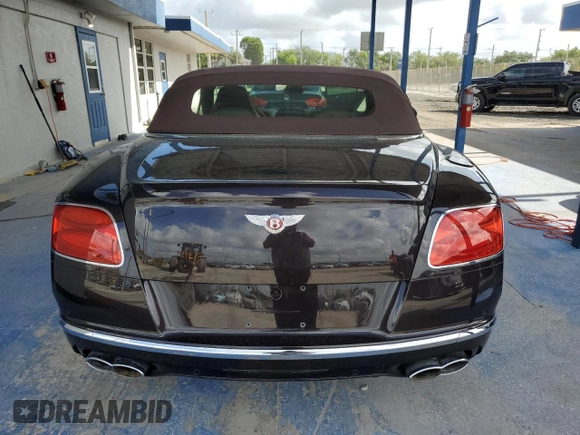 2017 Bentley Continental GT with VIN SCBGT3ZA1HC061244, listed as a Copart auction lot 65428095 with 20,148 mi miles and Salvage title. Bid and sale history available at DreamBid. Image 6.