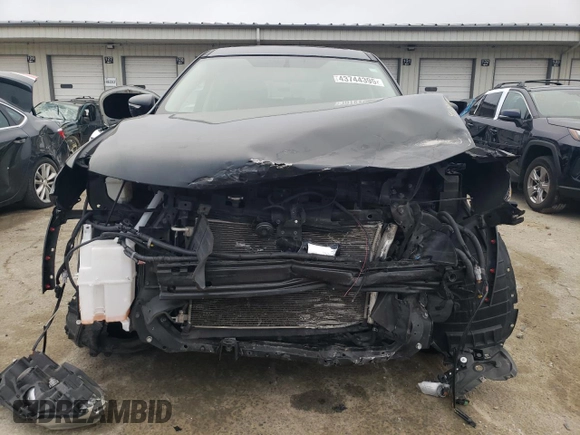 2014 Nissan Rogue S with VIN 5N1AT2MV6EC809873, listed as a Copart auction lot 43744395 with 37,850 mi miles and Salvage Title. Bid and sale history available at carsss.com. Image 5.