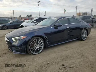 2019 Mercedes-Benz CLS with VIN WDD2J5JB4KA038112, listed as a Copart auction lot 43471595 with 38,374 mi miles and Clean Title. Bid and sale history available at carsss.com. Image 1.