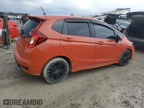 2018 Honda Fit Sport with VIN 3HGGK5G68JM705774, listed as a Copart auction lot 43973815 with 101,293 mi miles and Salvage Title. Bid and sale history available at DreamBid. Image 3.