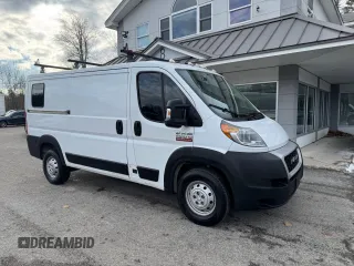 2019 Ram ProMaster Cargo with VIN 3C6TRVAG8KE516572, listed as a Copart auction lot 88948265 with 189,664 mi miles and Clean Title. Bid and sale history available at carsss.com. Image 1.