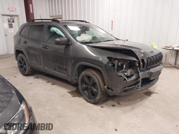 2018 Jeep Cherokee Latitude Tech Connect with VIN 1C4PJMCB4JD543507, listed as a IAAI auction lot 42001651 with 110,973 mi miles. Bid and sale history available at carsss.com. Image 1.