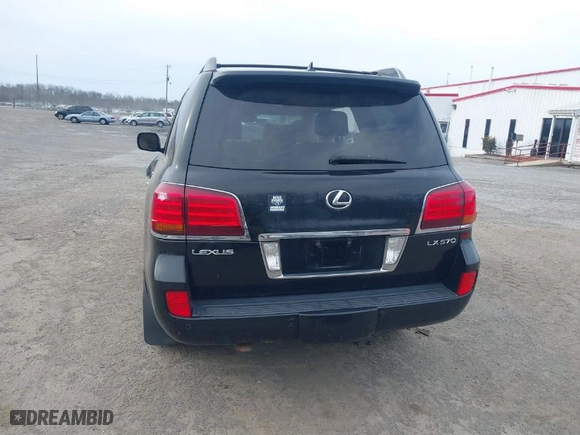 2010 Lexus LX 570 with VIN JTJHY7AX8A4053567, listed as a IAAI auction lot 41726771 with NaN miles. Bid and sale history available at carsss.com. Image 16.