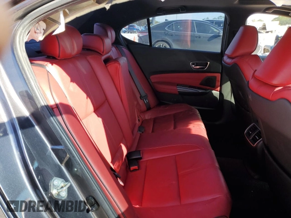 2020 Acura TLX w/A-Spec Pkg with VIN 19UUB1F69LA008949, listed as a Copart auction lot 82822814 with 57,244 mi miles and Non Repairable. Bid and sale history available at carsss.com. Image 10.