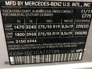 2012 Mercedes-Benz GL 450 with VIN 4JGBF7BE1CA777189, listed as a Copart auction lot 80117154 with 213,114 mi miles and Clean Title. Bid and sale history available at DreamBid. Image 10.