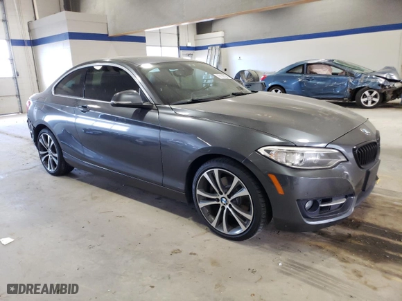 2016 BMW 2 Series 228i with VIN WBA1F9C56GV545225, listed as a Copart auction lot 72135124 with 111,410 mi miles and Salvage Title. Bid and sale history available at carsss.com. Image 4.
