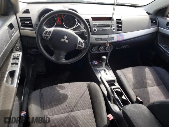 2010 Mitsubishi Lancer ES with VIN JA32U2FU3AU013515, listed as a Copart auction lot 51037835 with 132,170 mi miles and Salvage Title. Bid and sale history available at DreamBid. Image 8.