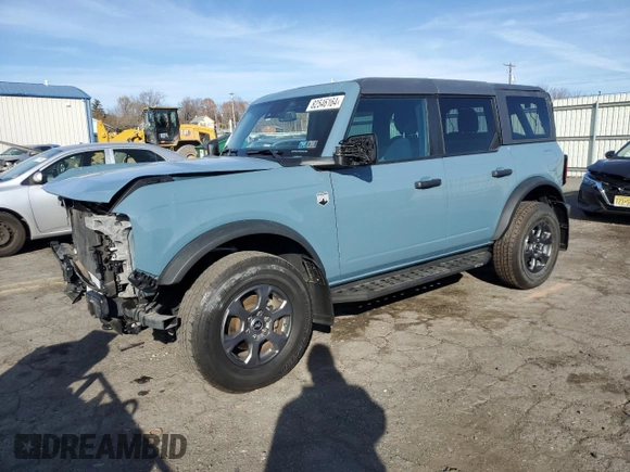 2021 Ford Bronco with VIN 1FMEE5BP8MLA68271, listed as a Copart auction lot 82546164 with 36,942 mi miles and Salvage Title. Bid and sale history available at carsss.com. Image 1.