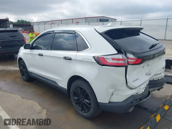 2019 Ford Edge SEL with VIN 2FMPK4J94KBB60747, listed as a IAAI auction lot 42415327 with 81,848 mi miles and . Bid and sale history available at DreamBid. Image 3.