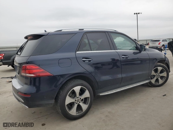 2018 Mercedes-Benz GLE with VIN 4JGDA5JB3JB129458, listed as a Copart auction lot 45090805 with NaN miles and Salvage Title. Bid and sale history available at carsss.com. Image 3.