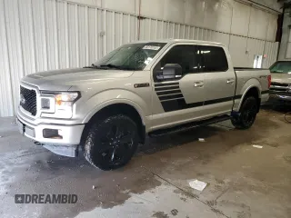 2018 Ford F-150 XL with VIN 1FTEW1EG8JFE21737, listed as a Copart auction lot 50178155 with 84,937 mi miles and Non Repairable. Bid and sale history available at carsss.com. Image 1.