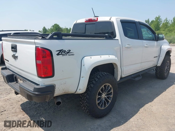 2019 Chevrolet Colorado 4WD ZR2 with VIN 1GCGTEEN9K1335858, listed as a IAAI auction lot 42447016 with 47,303 mi miles and . Bid and sale history available at DreamBid. Image 4.