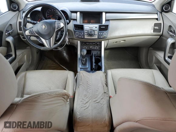 2012 Acura RDX Tech Pkg with VIN 5J8TB2H5XCA002535, listed as a Copart auction lot 45672205 with 231,742 mi miles and Salvage Title. Bid and sale history available at carsss.com. Image 8.