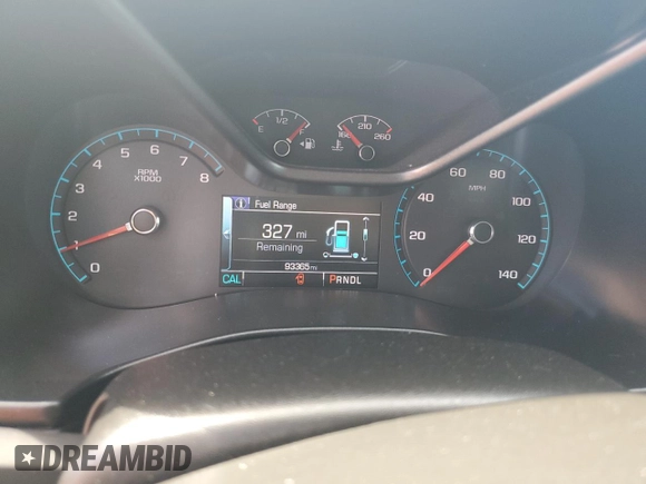 2018 GMC Canyon 4WD All Terrain with VIN 1GTG6CEN8J1281172, listed as a Copart auction lot 61536385 with 93,365 mi miles and Salvage title. Bid and sale history available at DreamBid. Image 9.