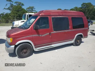 2000 Ford Econoline Cargo Recreational with VIN 1FDRE14W3YHC01283, listed as a Copart auction lot 52724845 with 118,826 mi miles and Clean Title. Bid and sale history available at DreamBid. Image 1.