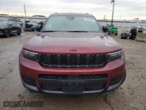 2024 Jeep Grand Cherokee Altitude X with VIN 1C4RJKAG4R8617797, listed as a Copart auction lot 46740925 with 4,524 mi miles and Salvage title. Bid and sale history available at DreamBid. Image 5.