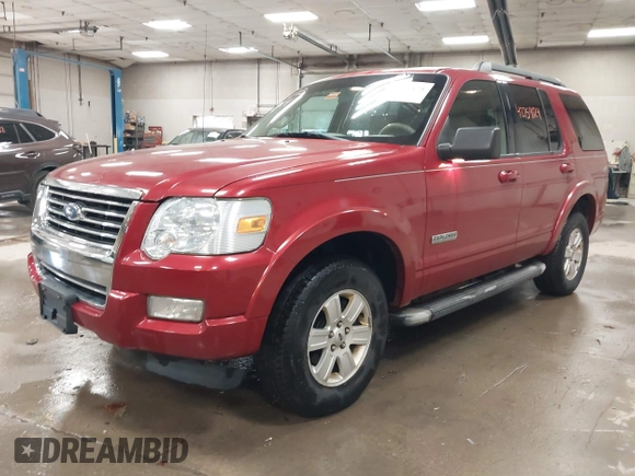 2007 Ford Explorer XLT with VIN 1FMEU73E97UB15897, listed as a IAAI auction lot 42759124 with 113,546 mi miles and . Bid and sale history available at DreamBid. Image 2.
