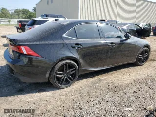 2014 Lexus IS 250 with VIN JTHBF1D28E5018635, listed as a Copart auction lot 57686544 with 150,899 mi miles and Salvage Title. Bid and sale history available at carsss.com. Image 3.