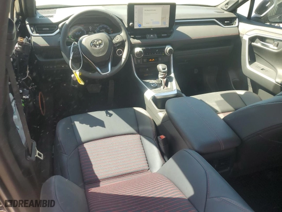 2025 Toyota RAV4 Prime XSE with VIN JTMEB3FV7SD235723, listed as a Copart auction lot 48920295 with 1,082 mi miles and Salvage Title. Bid and sale history available at carsss.com. Image 8.