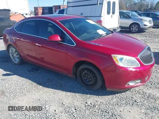 2012 Buick Verano Convenience Group with VIN 1G4PR5SK0C4221784, listed as a IAAI auction lot 41365282 with 106,629 mi miles. Bid and sale history available at carsss.com. Image 1.
