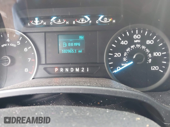 2019 Ford F-150 XL with VIN 1FTEW1CBXKFC64236, listed as a IAAI auction lot 41531279 with 102,965 mi miles and . Bid and sale history available at carsss.com. Image 15.