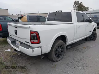 2019 Ram 2500 Laramie with VIN 3C6UR5FL1KG706941, listed as a IAAI auction lot 41783496 with 79,933 mi miles. Bid and sale history available at carsss.com. Image 4.