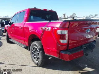 2022 Ford F-150 XL with VIN 1FTFW1EDXNFA50015, listed as a IAAI auction lot 41630903 with 37,420 mi miles. Bid and sale history available at carsss.com. Image 3.