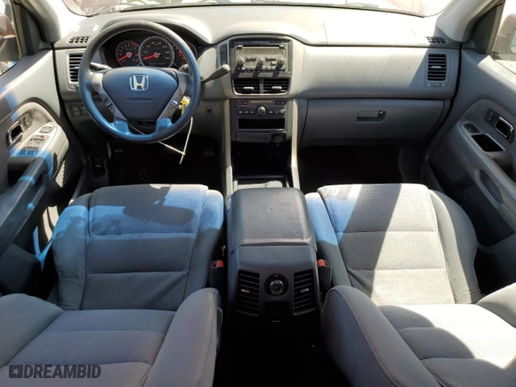 2007 Honda Pilot EX with VIN 5FNYF28497B041940, listed as a Copart auction lot 53581635 with 221,572 mi miles and Clean Title. Bid and sale history available at carsss.com. Image 8.