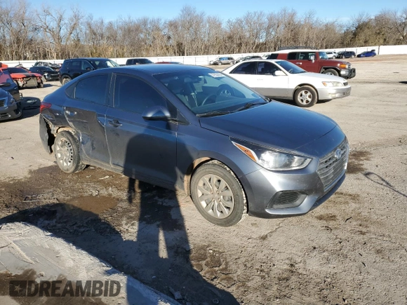 2018 Hyundai Accent SEL with VIN 3KPC24A32JE007242, listed as a Copart auction lot 37953434 with 106,653 mi miles. Bid and sale history available at carsss.com. Image 4.