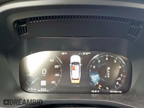 2020 Volvo XC60 Momentum с VIN YV4102RK7L1582842, выставлен на аукционе Copart как лот 56717465 с пробегом 81 274 миль миль и Списание • Salvage title. История ставок и продаж доступна на DreamBid. Изображение 9.