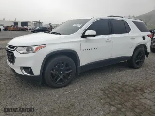 2018 Chevrolet Traverse LT Cloth with VIN 1GNERGKW4JJ236675, listed as a Copart auction lot 52904275 with 100,401 mi miles and Salvage Title. Bid and sale history available at carsss.com. Image 1.