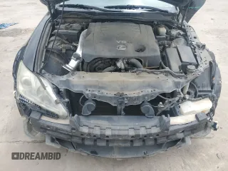 2008 Lexus IS 250 with VIN JTHBK262882074353, listed as a Copart auction lot 54529495 with 237,041 mi miles and Salvage Title. Bid and sale history available at DreamBid. Image 11.