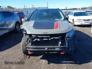 2022 Jeep Compass Trailhawk with VIN 3C4NJDDB4NT136213, listed as a IAAI auction lot 41689612 with 50,091 mi miles and . Bid and sale history available at DreamBid. Image 12.
