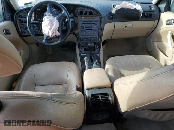 2005 Saab 9-5 Arc with VIN YS3ED49A353530510, listed as a Copart auction lot 77910074 with 202,094 mi miles and Salvage Title. Bid and sale history available at carsss.com. Image 8.