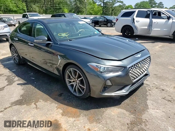 2019 Genesis G70 Advanced z VIN KMTG34LE1KU012157, wystawiony jako Copart lot #52313255 z przebiegiem 63 799 mil mil oraz Szkoda całkowita • Salvage title. Historia ofert i sprzedaży dostępna na DreamBid. Obrazek 13.