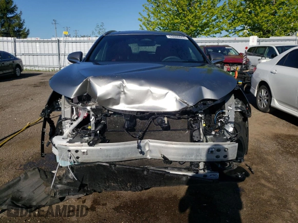 2022 Lexus NX with VIN 2T2GKCEZ8NC003318, listed as a Copart auction lot 53880653 with 15,748 mi miles. Bid and sale history available at carsss.com. Image 5.