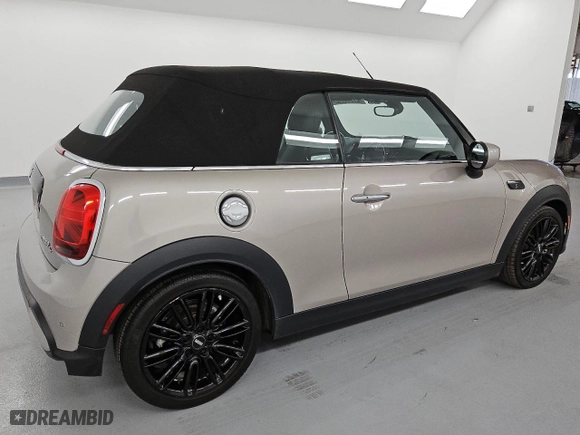2024 MINI Convertible Cooper S with VIN WMW43DL04R3R84516, listed as a Copart auction lot 74952834 with NaN miles and Clean Title. Bid and sale history available at carsss.com. Image 3.