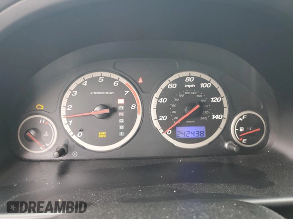 2002 Honda CR-V LX with VIN JHLRD684X2C024784, listed as a Copart auction lot 52049605 with 242,438 mi miles and Salvage Title. Bid and sale history available at carsss.com. Image 9.