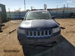 2014 Jeep Compass Sport with VIN 1C4NJDBB4ED566543, listed as a Copart auction lot 47140445 with 144,170 mi miles and Salvage Title. Bid and sale history available at carsss.com. Image 5.