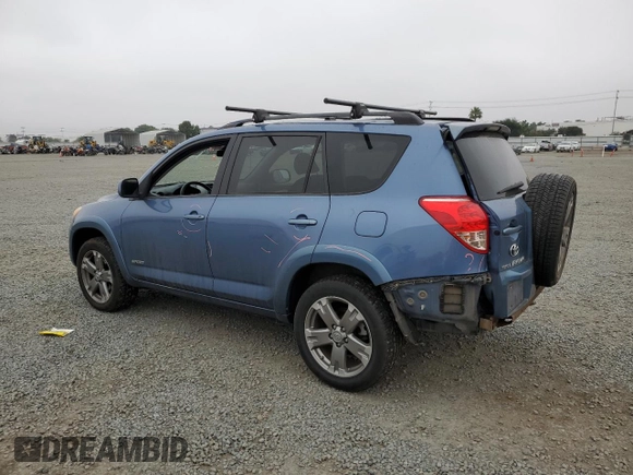 2008 Toyota RAV4 Sport with VIN JTMBK32V186039119, listed as a Copart auction lot 59575345 with 155,384 mi miles and Salvage title. Bid and sale history available at DreamBid. Image 2.