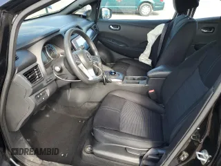 2022 Nissan LEAF S with VIN 1N4AZ1BVXNC563237, listed as a Copart auction lot 50106515 with 44,295 mi miles and Salvage Title. Bid and sale history available at DreamBid. Image 7.