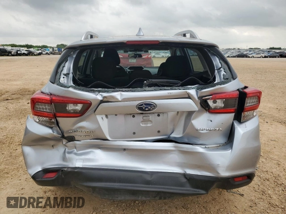 2023 Subaru Impreza Premium with VIN 4S3GTAD67P3713562, listed as a Copart auction lot 54821275 with 36,995 mi miles and Salvage title. Bid and sale history available at DreamBid. Image 6.