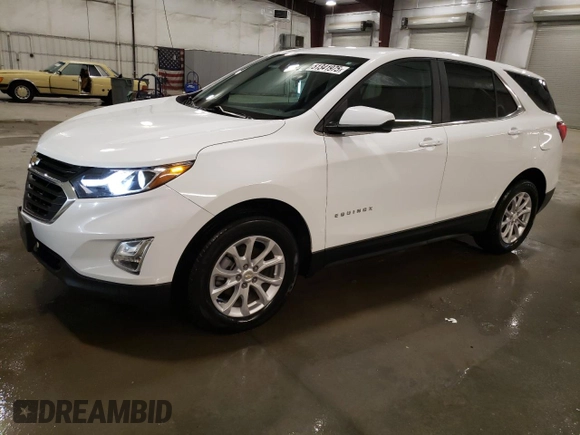 2021 Chevrolet Equinox LT with VIN 3GNAXUEV6MS131290, listed as a Copart auction lot 51341975 with 77,836 mi miles and Salvage Title. Bid and sale history available at DreamBid. Image 1.