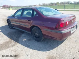 2003 Chevrolet Impala with VIN 2G1WF52E439427523, listed as a IAAI auction lot 42017652 with 153,687 mi miles. Bid and sale history available at carsss.com. Image 3.