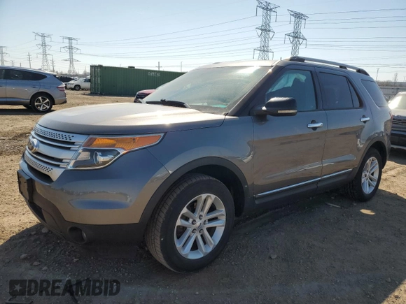 2013 Ford Explorer XLT with VIN 1FM5K8D8XDGA20599, listed as a Copart auction lot 52207005 with 171,516 mi miles and Salvage Title. Bid and sale history available at DreamBid. Image 1.