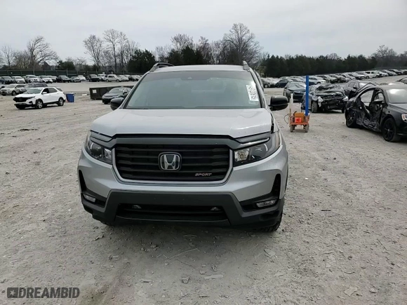 2021 Honda Ridgeline Sport with VIN 5FPYK3F19MB001080, listed as a Copart auction lot 49120615 with 33,098 mi miles and Salvage Title. Bid and sale history available at carsss.com. Image 11.