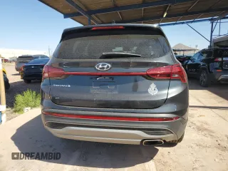 2021 Hyundai Santa Fe SE with VIN 5NMS14AJ1MH325492, listed as a Copart auction lot 52192985 with 51,545 mi miles and Salvage title. Bid and sale history available at DreamBid. Image 6.