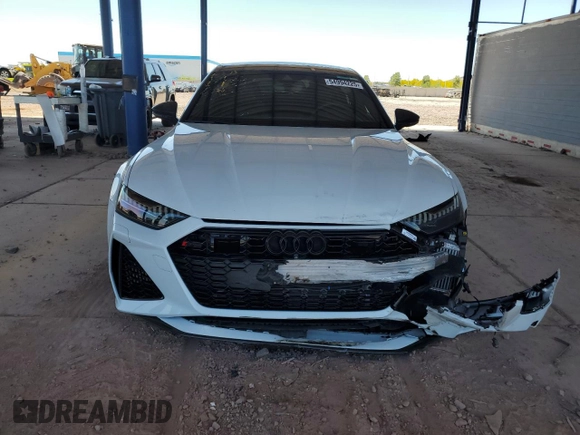 2022 Audi RS 7 z VIN WUAPCBF27NN902149, wystawiony jako Copart lot #54994225 z przebiegiem 12 848 mil mil oraz Szkoda całkowita • Salvage title. Historia ofert i sprzedaży dostępna na DreamBid. Obrazek 5.